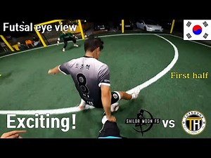 Intense futsal match meet from teammate to enemy. feat This video to celebrate 1M