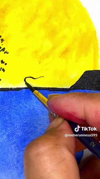 Easy Poster Color Painting Ideas for Beginners