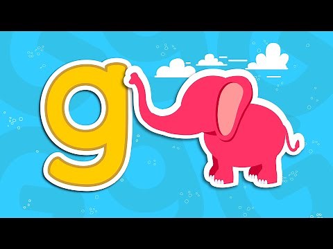 Huruf Abjad: Belajar Huruf Alfabet & Belajar Menulis Huruf G - Yufid Kids