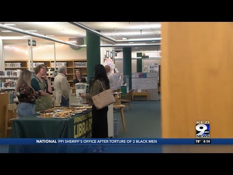 Springfield library celebrates remodel with ribbon-cutting ceremony, open house