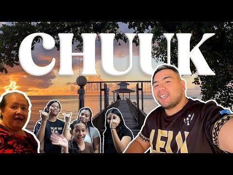 Chuuk: Women's Night Market, Beautiful Sunset & Surprising My Mom