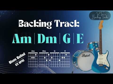 Blues Ballad BACKING TRACK Am Minor
