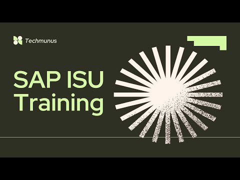 SAP ISU Training – SAP ISU Online Training (SAP ISU Certification Tips) SAP ISU Course