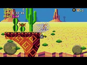 Let's play! Episode 3 sonic cd (2011) Desert dazzle zone showcase