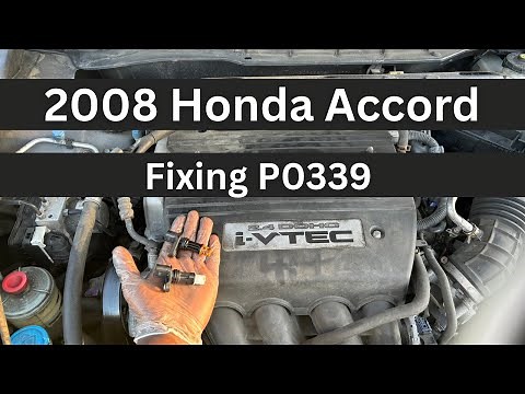 2008-2012 Honda Accord Crankshaft Position Sensor Replacement