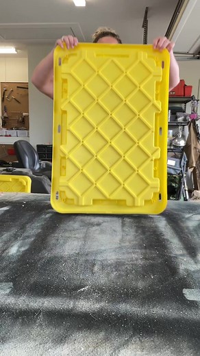 1.1M views · 12K reactions | Doubled down on the chick box. Duct tape and two bins created a tunnel. The girls (plus Miso who is probs a boy) love it so far! I saw this posted on the BYC Facebook page and decided to build my own and record it in case anyone wanted to see the process. #chickbrooder #diy #diychickencoop #chickens #chickenlife | Bourn to Create | Facebook