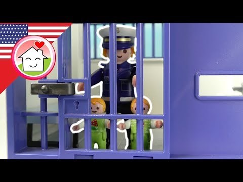 Playmobil police English - Police Chief Overbeck Megapack - The Hauser Family