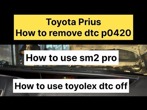 How to remove dtc p0420 by sm2 pro and toyolex 3 ‘’must watch’’ #toyota #automotive #program #viral