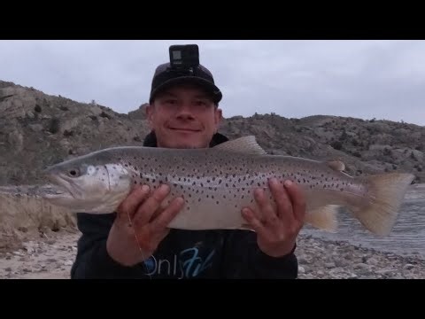 Fishing Pathfinder Reservoir, Wyoming 2026! #monstertrout #walleyefishing #troutfishing #fishing