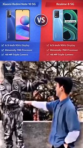 The Xiaomi Redmi Note 10 G and Realme 8 5G are budget‑friendly 5G smartphones with similar 6.5‑inch Full HD 90 Hz displays and 5000 mAh batteries, but they differ in key areas. Both phones use the MediaTek Dimensity 700 5G chipset for 5G connectivity, while the Realme 8 5G typically offers higher peak brightness and more storage options. The Redmi Note 10 G comes with a versatile triple camera setup and expandable storage support, whereas the Realme 8 5G may have a slight edge in selfie resoluti