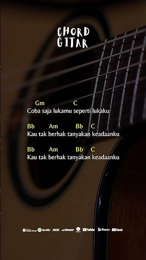 Chord Gitar Sheila On 7 - Mudah Saja #shorts