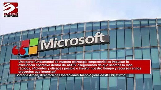 Microsoft y ASOS  anuncian una asociación de tres años
