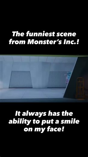 Brandon Douge | Monsters’ Inc is my favorite Pixar movie ever, and this scene is the funniest scene from the entire film. I’ve seen it many times, and it... | Instagram