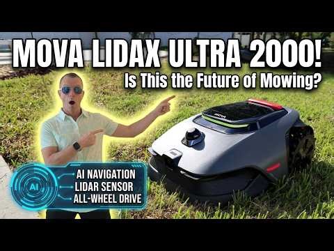 This Robot Mower Replaces Your Weekend 😳🌱 | MOVA LIDAX Ultra Test