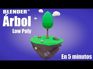 How to make a low poly tree in 5 minutes