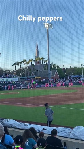 Baseball game #chilly peppers