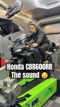 Honda cbr600rr ECU flash mapping on the dyno sounds epic with full Yoshimura exhaust and DNA filter