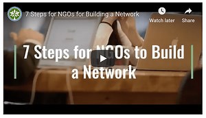 7 Steps for NGOs for Building a Network - fundsforNGOs