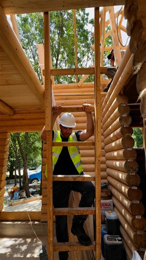 This video shows the step-by-step process Mattar Log Homes uses to build your dream home #Mattar #Mattarloghome #wood #highquality | Mattar Homes
