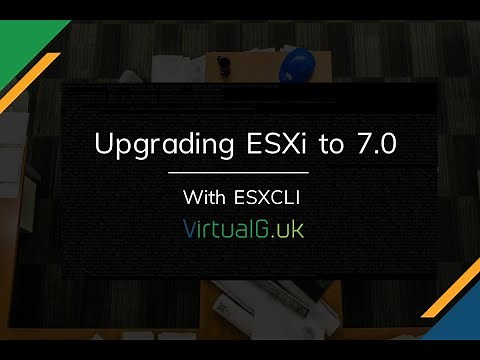 Upgrade VMware ESXi to 7.0 with CLI - VirtualG.UK