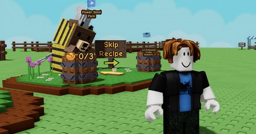 Grow a Garden Bizzy Bear Honey Crafter quest recipes