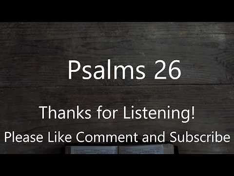 Psalms 26 - The Passion Translation audio Bible - TPT