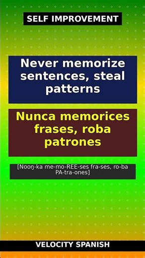 Spanish Learning: 5 Essential Self Improvement Phrases 🇪🇸