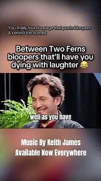 BETWEEN TWO FERNS:The comedic genius of Zach Galifianakis in these Between Two Ferns bloopers