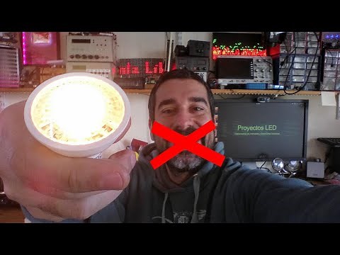 Esta lampara me tapo la boca, led dimerizable, dimmable o regulable con triac