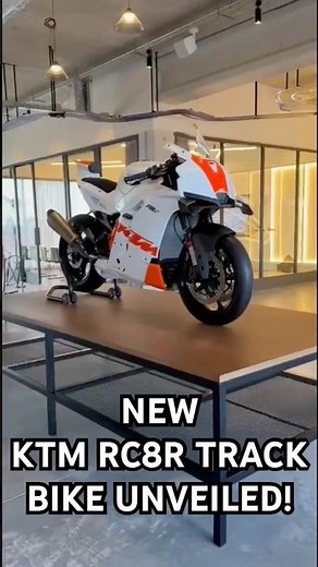 NEW KTM RC8C TRACK BIKE UNVEILED