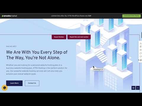 How to Export Elementor Sections from XTRA theme demos for using on website?