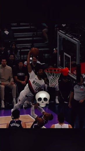 Part 1 of crazy NBA dunks ☠️ | | #nba #basketball #dunks #nbaedits #skulledit