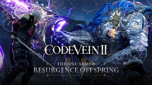 A monstrous blade in the hands of a peerless duelist - The One-Armed Resurgence Offspring seeks to crush, rend, and tear. Think you’ve got what it takes to weather a storm of blades that awaits? #CODEVEIN II releases 1/30/26 - Pre-order now: https://spr.ly/6187743XH | BANDAI NAMCO Entertainment