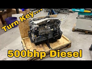 Unboxing a 500bhp Dieselpumpuk crate engine