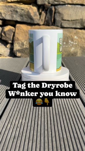 For the Dryrobe W*nker in your life… we made her the perfect mug 🤣☕️❄️ If she’s the type to wear a Dryrobe / Dry Robe / dryrobe / dry robe just to put the bins out… this one’s for her. Cold water swimmer? Beach poser? Tesco car park fashion icon? Yep - she knows who she is. 😂 11oz ceramic mug - £9.95 p&p Free delivery over £50 (T&Cs apply) Perfect for: 🎁 Christmas gifts 🎁 Stocking fillers 🎁 Secret Santa 🎁 Tagging your mate who lives in a Dryrobe Link is in the comments 👇 (because Facebook