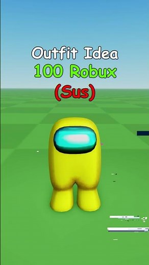 Making Roblox SUS Outfit Idea 🤫