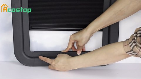 Amazon.com: Acostop RV Door Window Shades Replacement for Lippert Prepped Entry Doors - 12'' x 21'' RV Thin Window Blinds Shade Covers for Campers Travel Trailers : Automotive