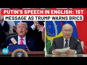 Putin's Full Speech In English: 1st Video Message As BRICS Raises 'Concerns' About Trump Tariffs