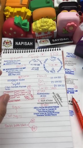 COLOP Cop Tanda Tangan Cop Nama Cop Jururawat Signture Stamp Cop Stamp Cop Mouse Stamp Rubber Stamp Nurse Stamp Self ink Stamp Rubber Stamp Stationery