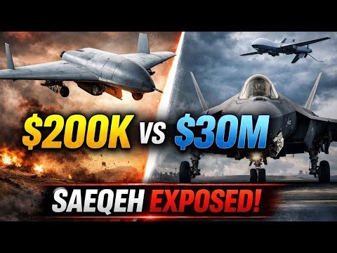 Iran's $200k Drone vs $30M US Military Saeqeh Exposed"