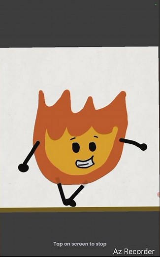 Fire Walking Animation.