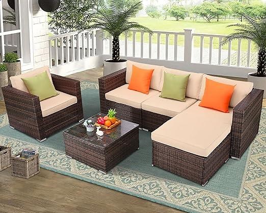6 pcs patio set