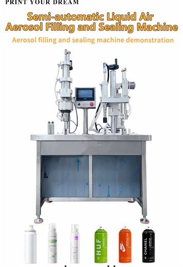 ✨ DEMA Semi-Automatic BOV Air Aerosol Filling and Sealing Machine Designed for efficient and stable filling of BOV aerosol products. Easy operation, reliable performance — ideal for small to medium production. 📩 Message us for more details 📞 WhatsApp: 86 15013176839 ✉️ Demamachineofficial@gmail.com #demasha #fillingmachine #aerosolfillingmachines #filling #spray