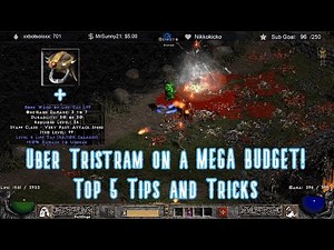 CHEAPEST Solo Uber Build Day 1 Starter | Leap Barb Top 5 Tips | Project Diablo 2 Season 3
