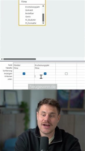 So erstellst du einfache Abfragen in Microsoft Access