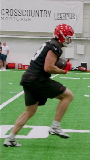 Jack Stoll with the Catch from Sanders!