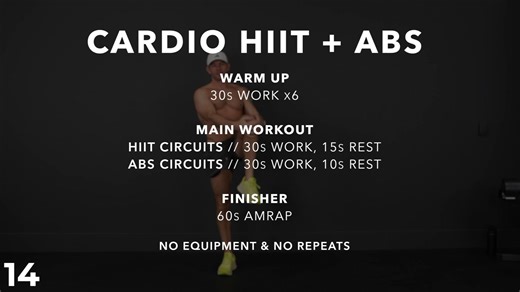 【Dan the HIIT Man】25分钟燃脂HIIT + 核心训练