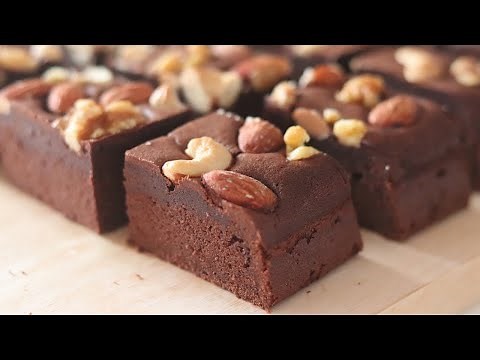 【バレンタインに♡】しっとり濃厚♡混ぜて焼くだけ簡単ブラウニーの作り方／Brownie recipe