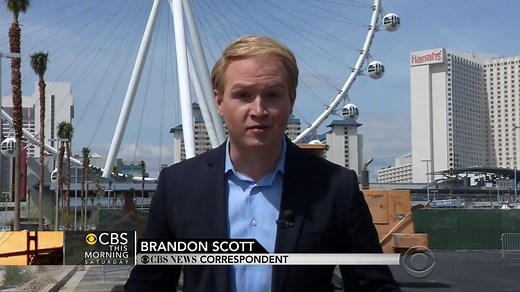 Las Vegas' 55-story Ferris wheel starts turning