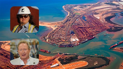Iron ore titans set for showdown over port